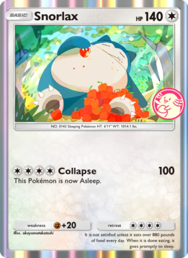 Snorlax · Promos-A 049/100