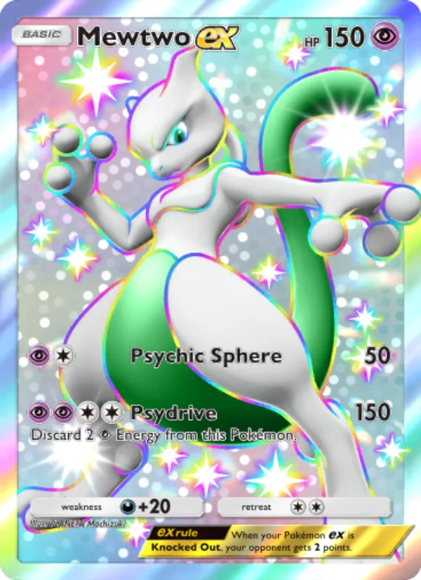 Mewtwo ex · Promos-A 050/100
