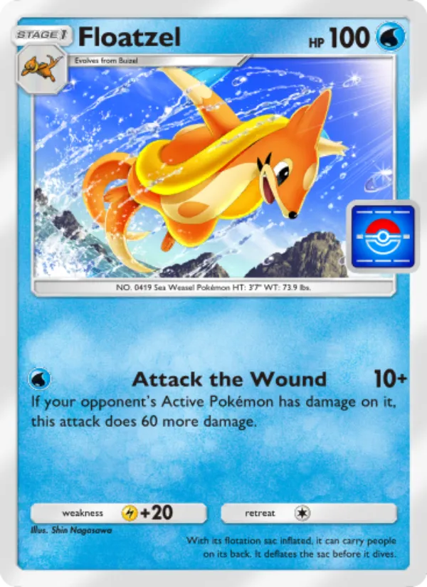 Floatzel · Promos-A 053/100