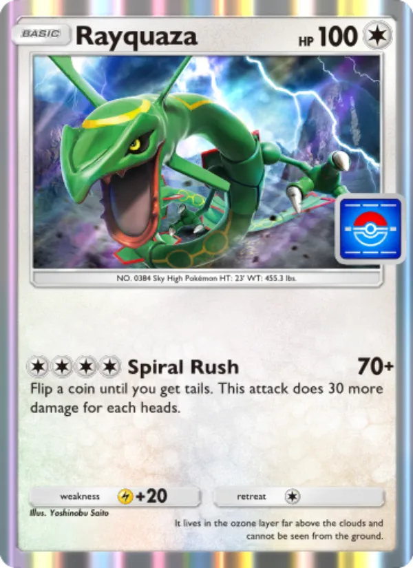 Rayquaza · Promos-A 063/100