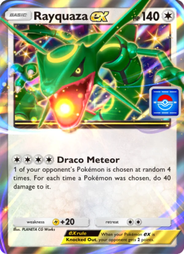 Rayquaza ex · Promos-A 064/100