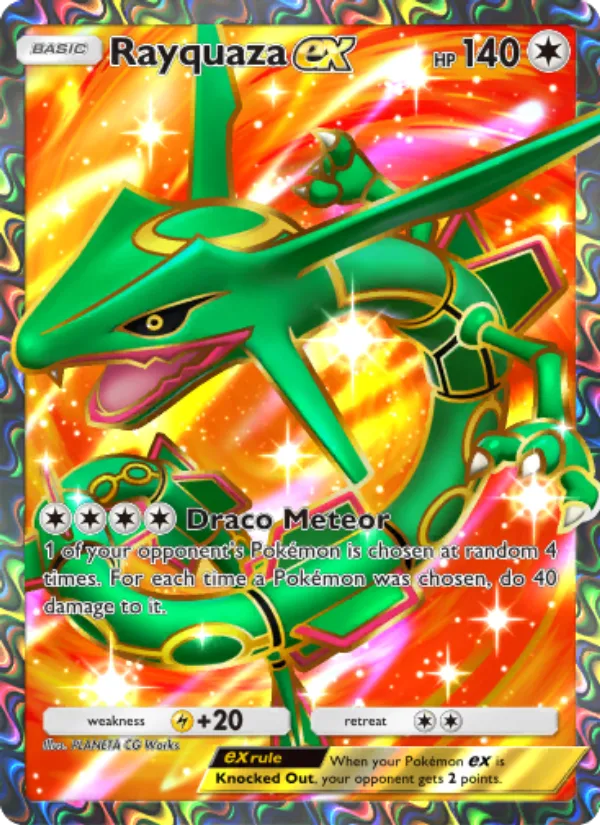 Rayquaza ex · Promos-A 065/100