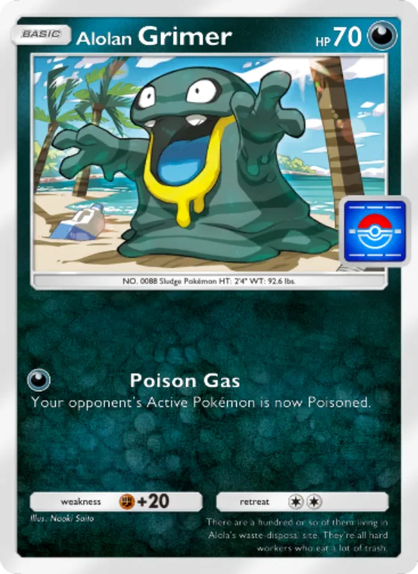 Alolan Grimer · Promos-A 072/100