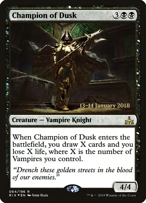 Champion of Dusk · Rivals of Ixalan Promos 64s/98