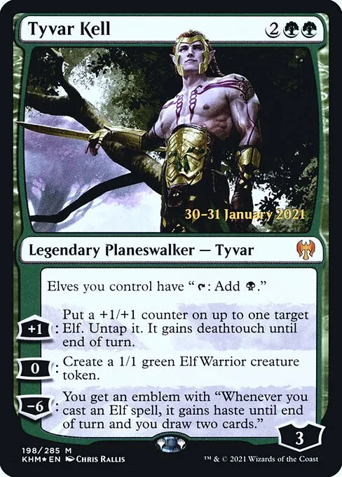 Tyvar Kell · Kaldheim Promos 198s/158