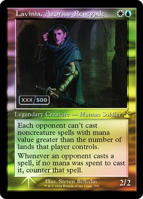 Lavinia, Azorius Renegade · Ravnica Remastered 370z/531