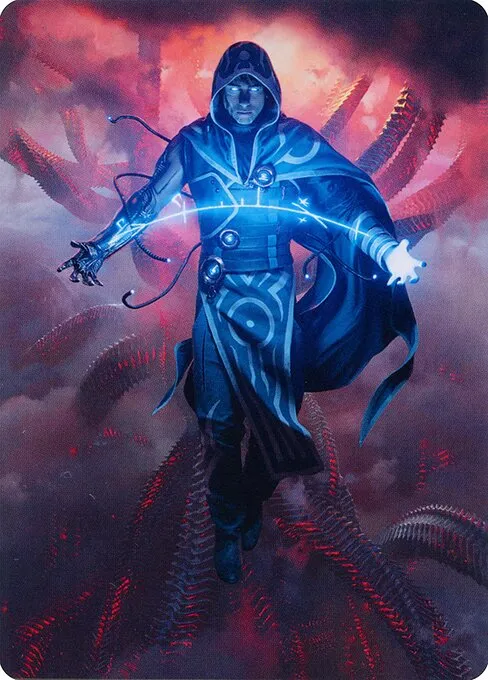 Jace, the Perfected Mind // Jace, the Perfected Mind · Phyrexia: All Will Be One Art Series 15/81