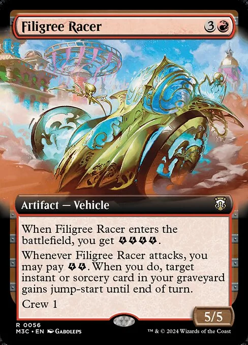 Filigree Racer · Modern Horizons 3 Commander 56/398