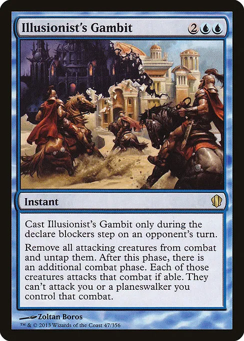 Illusionist's Gambit · Commander 2013 47/356