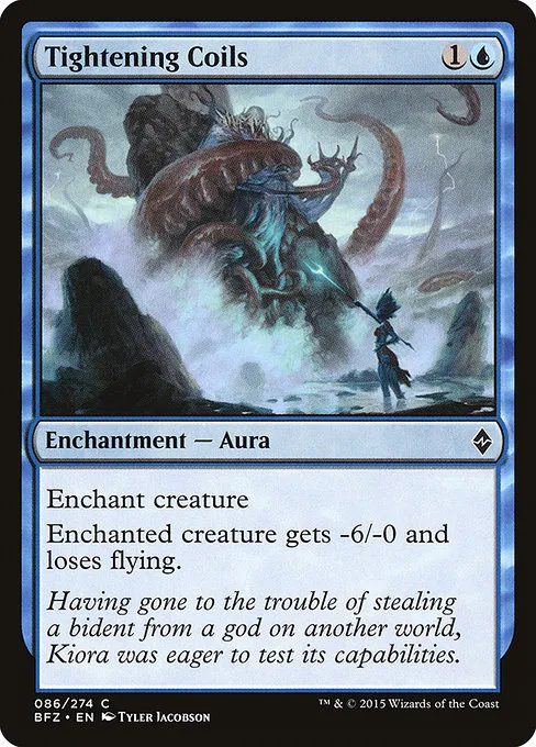 Tightening Coils · Battle for Zendikar 86/299