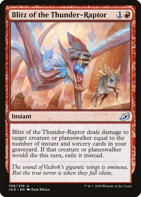 Blitz of the Thunder-Raptor · Ikoria: Lair of Behemoths 109/390