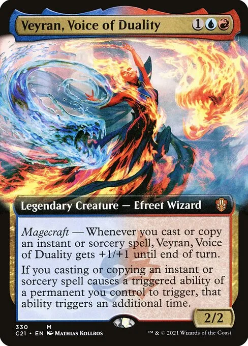 Veyran, Voice of Duality · Commander 2021 330/409
