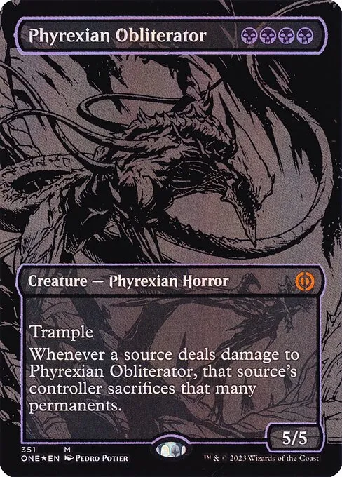 Phyrexian Obliterator · Phyrexia: All Will Be One 351/479