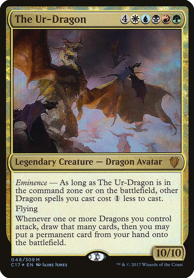The Ur-Dragon · Commander 2017 Oversized 48/4