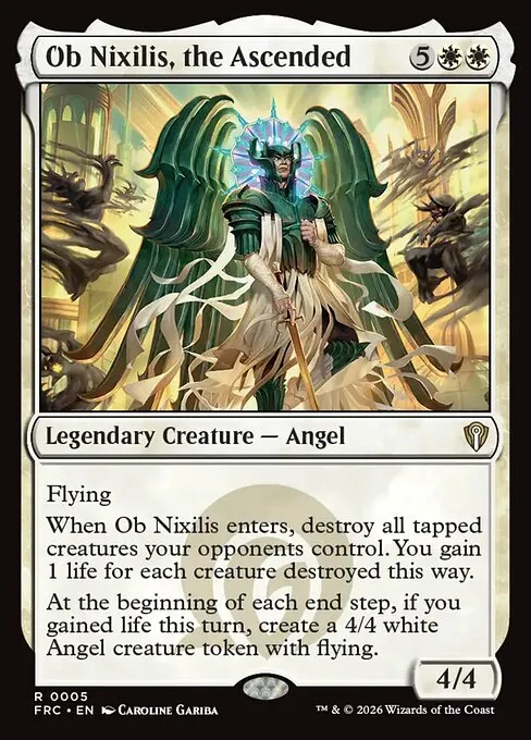 Ob Nixilis, the Ascended · Reality Fracture Commander 5/2