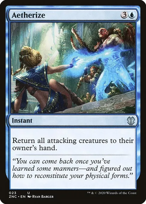 Aetherize · Zendikar Rising Commander 23/142