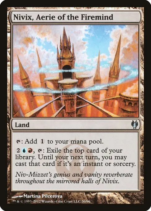 Nivix, Aerie of the Firemind · Duel Decks: Izzet vs. Golgari 36/90