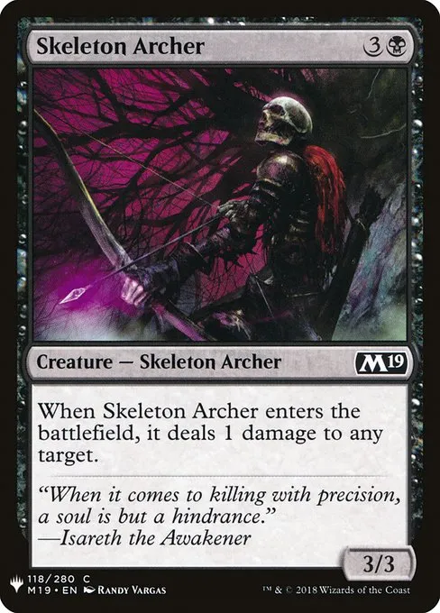 Skeleton Archer · The List M19-118/5050