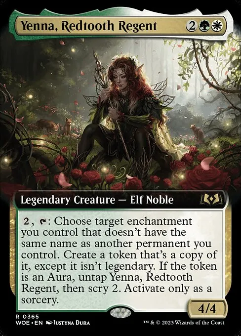 Yenna, Redtooth Regent · Wilds of Eldraine 365/381