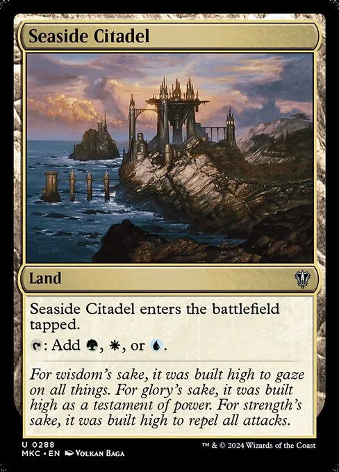 Seaside Citadel · Murders at Karlov Manor Commander 288/358