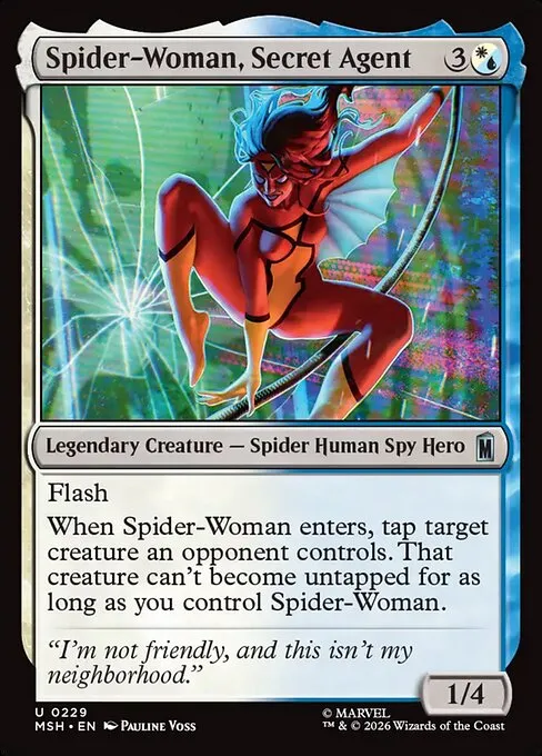 Spider-Woman, Secret Agent · Marvel Super Heroes 229/24