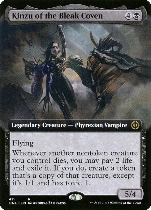 Kinzu of the Bleak Coven · Phyrexia: All Will Be One 411/479