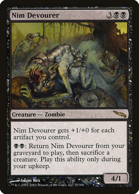 Nim Devourer · Mirrodin 70/306
