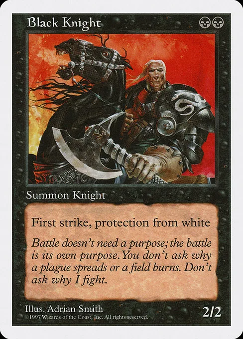 Black Knight · Fifth Edition 143/460