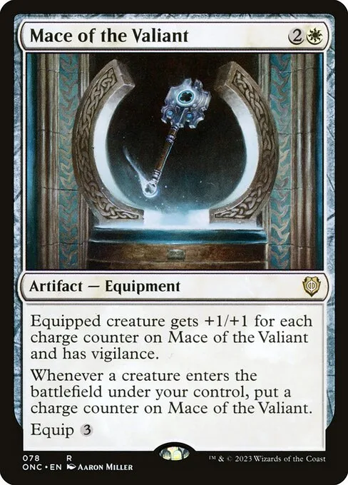 Mace of the Valiant · Phyrexia: All Will Be One Commander 78/174