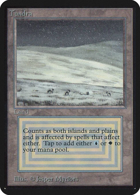 Tundra · Limited Edition Alpha 284/295