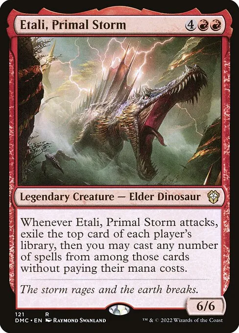 Etali, Primal Storm · Dominaria United Commander 121/240