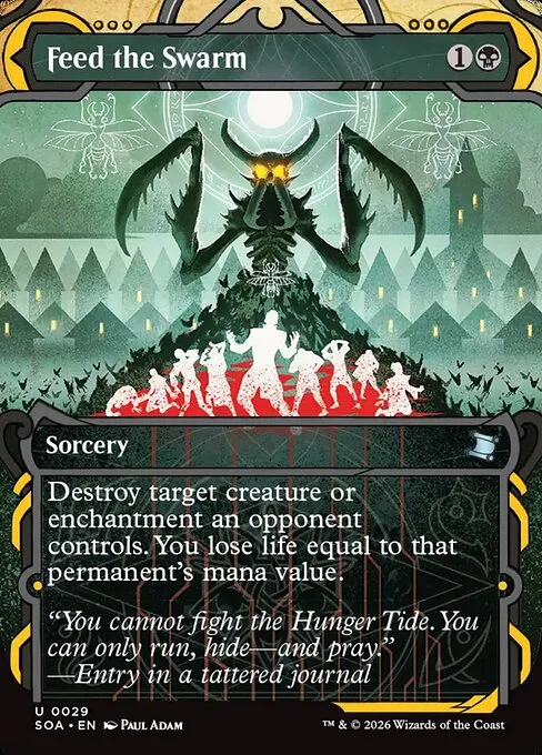 Feed the Swarm · Secrets of Strixhaven Mystical Archive 29/195