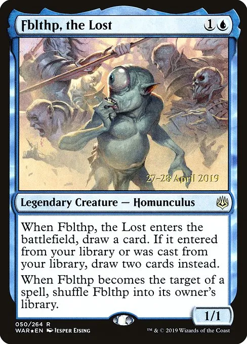 Fblthp, the Lost · War of the Spark Promos 50s/176