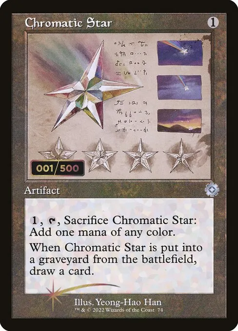 Chromatic Star · The Brothers' War Retro Artifacts 74z/189