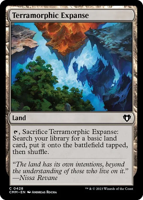 Terramorphic Expanse · Commander Masters 428/1067