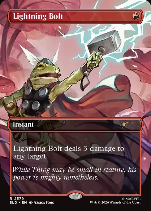 Lightning Bolt · Secret Lair Drop 2579/2547