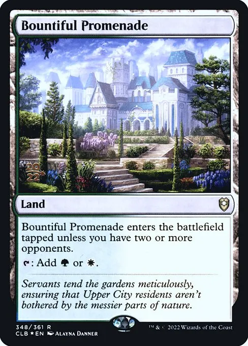 Bountiful Promenade · Battle for Baldur's Gate Promos 348s/104