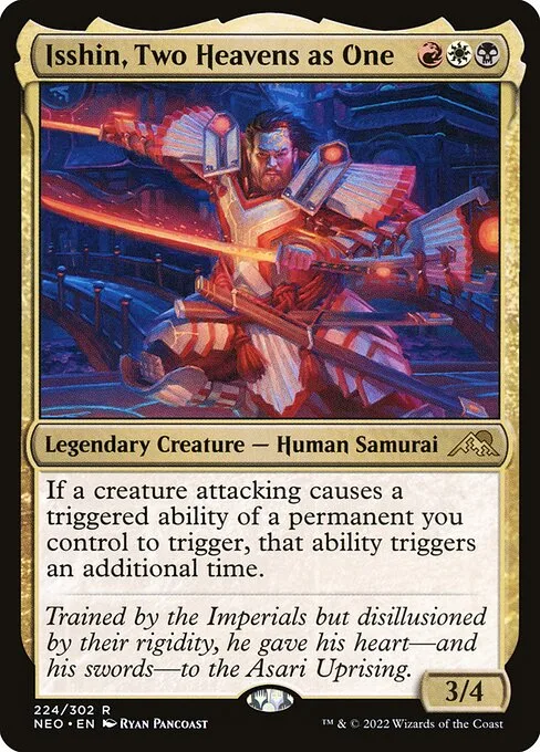 Isshin, Two Heavens as One · Kamigawa: Neon Dynasty 224/531