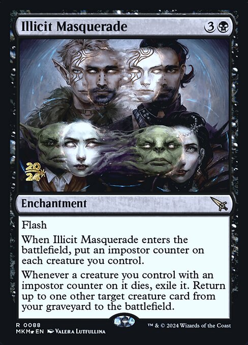 Illicit Masquerade · Murders at Karlov Manor Promos 88s/180