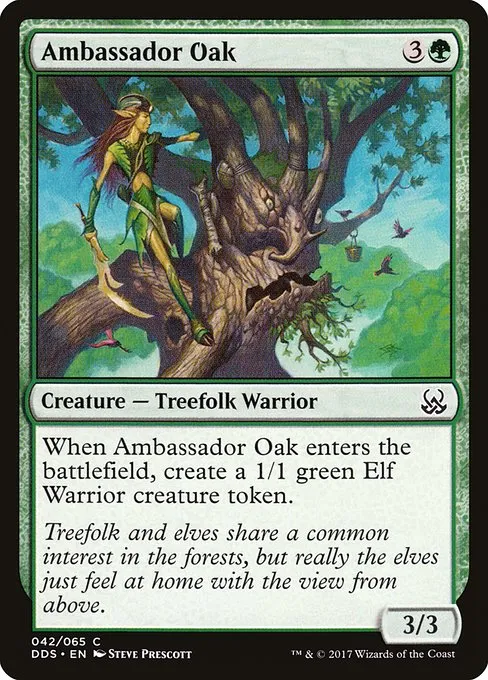 Ambassador Oak · Duel Decks: Mind vs. Might 42/65