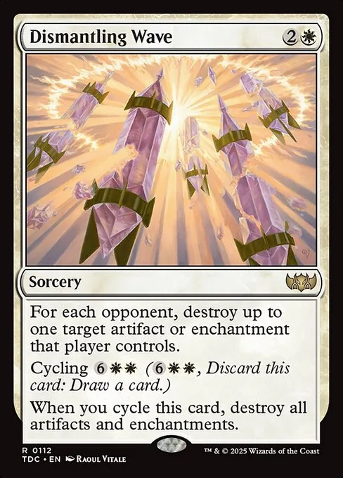 Dismantling Wave · Tarkir: Dragonstorm Commander 112/413