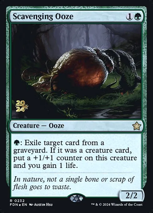 Scavenging Ooze · Foundations Promos 232s/106