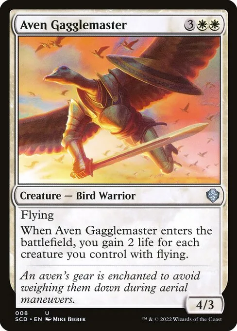 Aven Gagglemaster · Starter Commander Decks 8/352