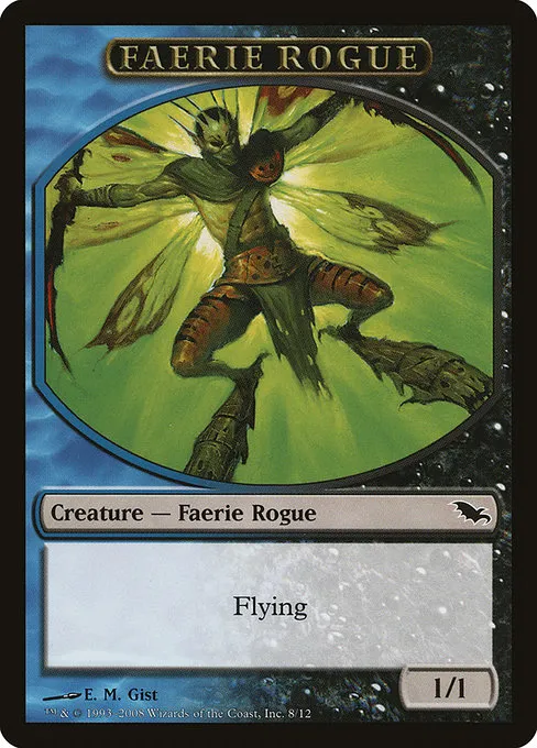 Faerie Rogue · Shadowmoor Tokens 8/12
