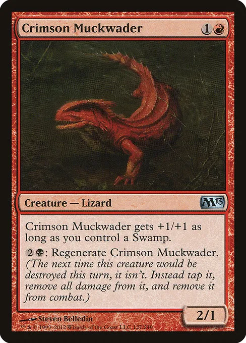Crimson Muckwader · Magic 2013 127/249
