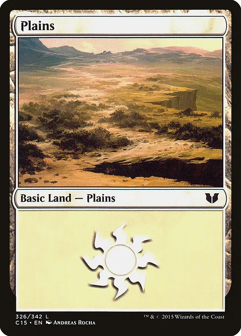Plains · Commander 2015 326/342