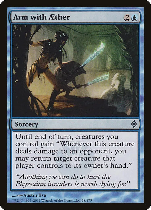 Arm with Aether · New Phyrexia 28/175