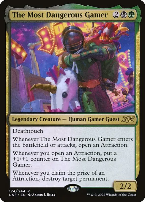 The Most Dangerous Gamer · Unfinity 174/639
