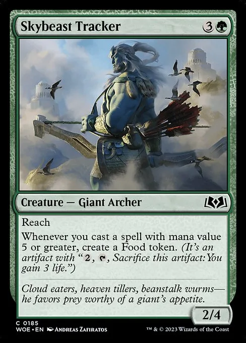 Skybeast Tracker · Wilds of Eldraine 185/381