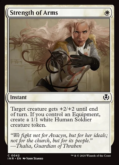 Strength of Arms · Innistrad Remastered 42/495